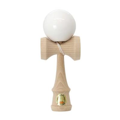 Yamagata Kobo Ozora Kendama, Solid Color, Certified by the Japan Kendama Association, Competition Kendama (White)