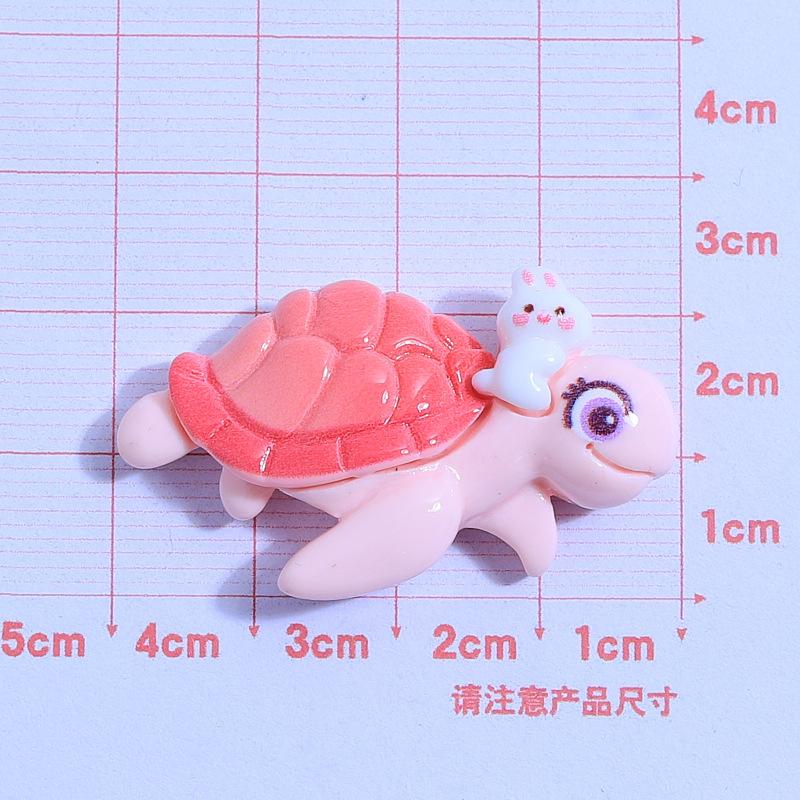 10 Pcs New Cute Cartoon Marine Animal Series Dolphins Resin Scrapbook Diy Jewelry Children Gift Hairpin Accessories A82