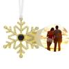 Custom Snowflake Projection Necklace: Waterproof, Dustproof, Scratchproof with Heart-Shaped Color Photo