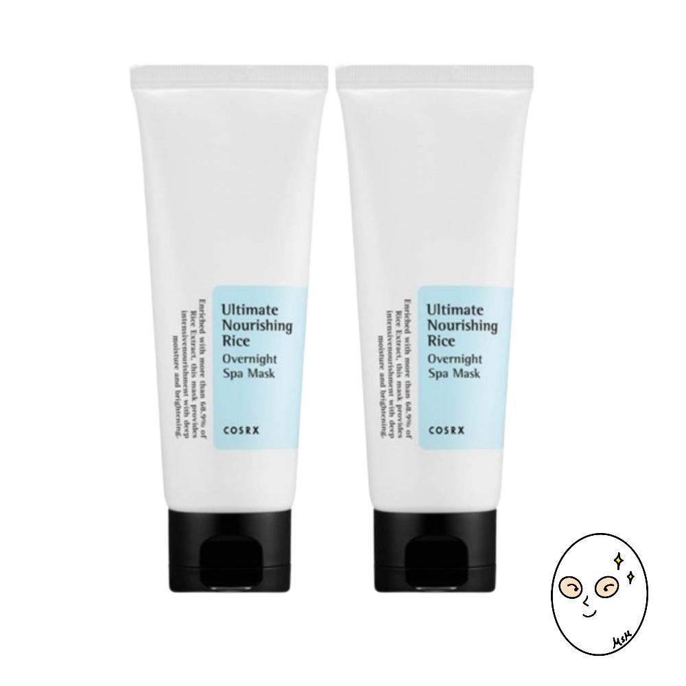 COSRX Ultimate Nourishing Rice Overnight Spa Mask 60ml (3 Option)
