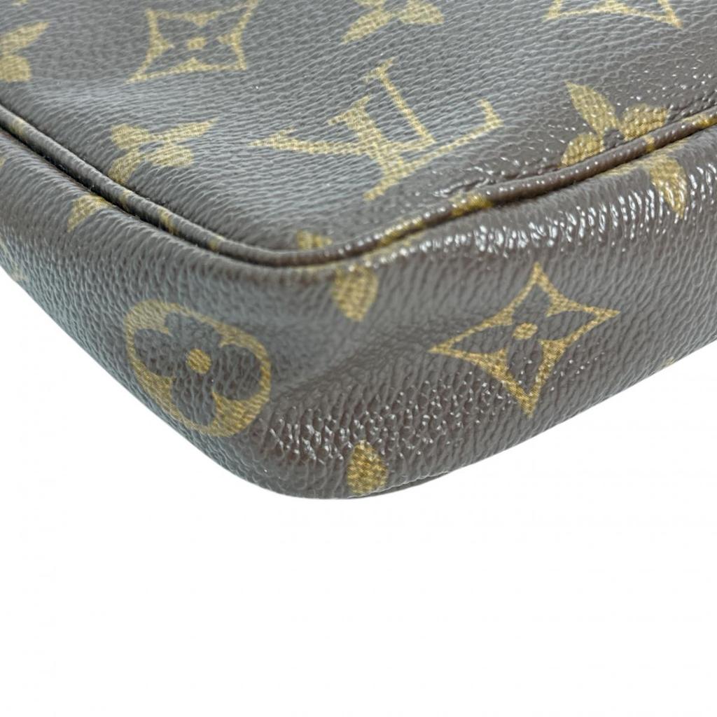 LOUIS VUITTON Monogram Pochette Accessoires Pouch Monogram canvas Brown M51980 Used