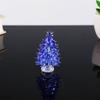 Cute Christmas Tree Miniature 3D Tree Statue Beautiful Crystal Tree Figurine  Home Decor