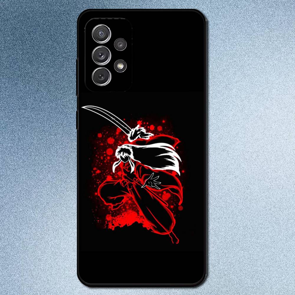 Anime I-Inuyashas Popular Phone Case For Samsung S25,S24,S21,S22,S23,S30,Ultra,S20,Plus,Fe,Lite,Note,10,9,5G Black Cover