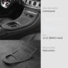 Für Mercedes Benz E-Klasse W213 Italien Super Wildleder Abdeckung Auto Mittelkonsole Schalthebel Panel Verkleidung Zubehör