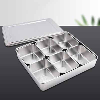 Stainless Steel Commercial Seasoning & Ingredient Box