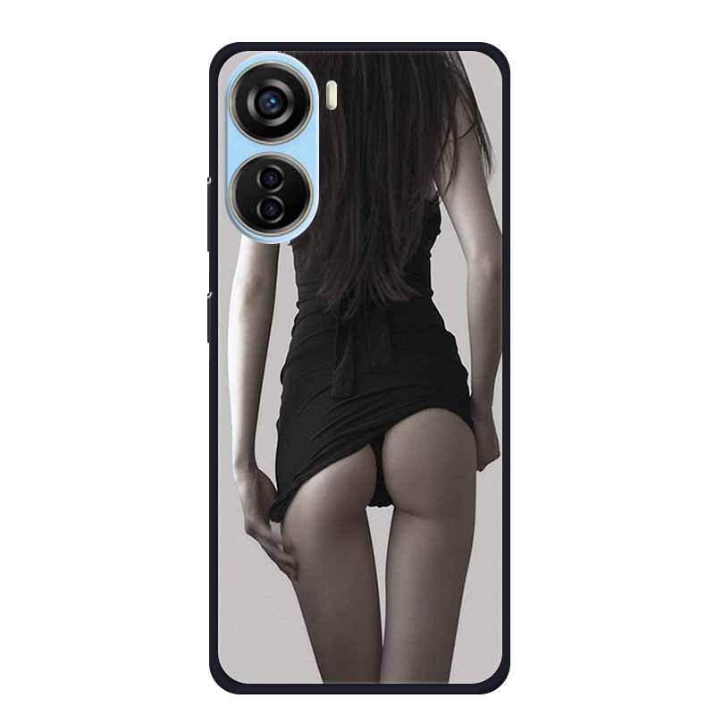 Handyhülle Für ZTE Axon 40 Lite Rückseite Hülle Schwarzes Silikon Weiche Hülle Für ZTE Blade V41 Vita V50 Design 5G LIBERO 5G IV Hülle