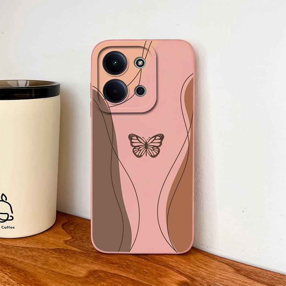 

For Redmi 15C Case Fashion Heart Liquid Silicone Camera Protection Back Cover For Xiaomi Redmi 15 C 4G 5G Funda Soft Phone Cases Redmi 15C 4G(Global)