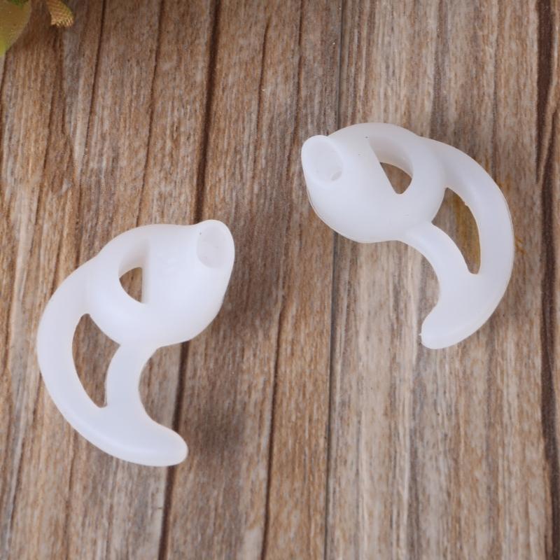 Walkies Talkie Headsets Replacement Soft Silicone Gel Earplug Earbuds In-Ear Air Acoustics Coils Tube Earpiece Tips