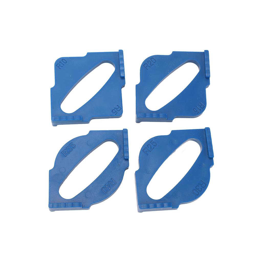 4Pcs Radius Jig Router Template R5 R10 R15 R20 R25 R30 R35 R40 Rounded Corner Radius Routing