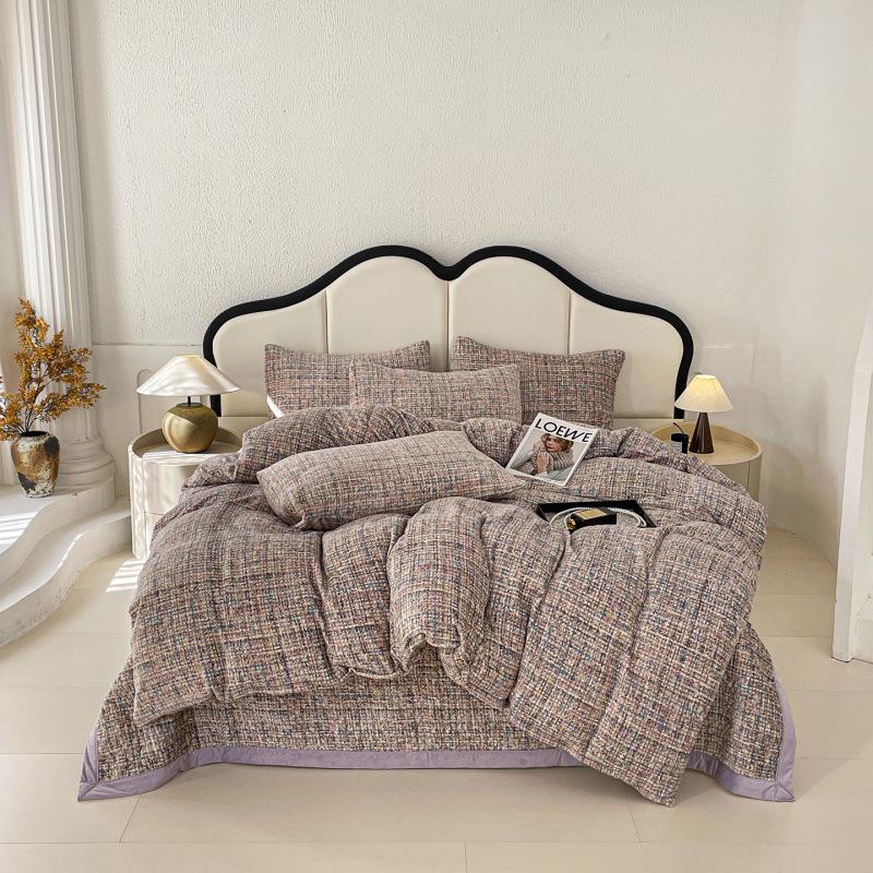 

Утяжеленный комплект из четырех предметов: толстое флисовое покрывало на кровать 200 * 230Cm single cover