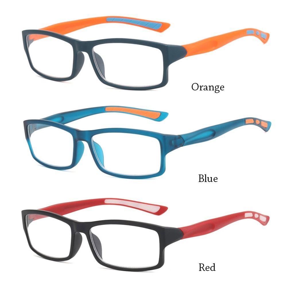 Sport Men Reading Glasses Ultralight Anti-blue Light Presbyopia Eyeglasses Women Men Far Sight Optical Eyewear Diopters +100+400