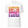 Sunset Palms Summer TShirt Unisex Graphic Tees Beach Vibes Retro Style Wen Women Creative Trending Cool Comfortable Modal Tops