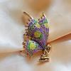 Vintage Butterfly Wings Fairy Brooches Enamel Women Brooch Pins Angel Designer Jewelry Gift