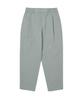 ADHOC Men'S Loose Tapered One-Pleat Banded Crop Slacks (Lt-Khaki) (Ha5Lp07-62)