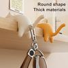 2 Piece Cat Backpack Hook Office Desk Hook No Marks No Punching Multi Functional Hook on Student Desk Side
