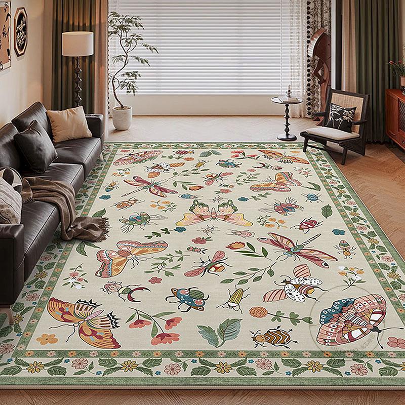 

Коврик для пола в гостиную, большая площадь, полностью покрывающий, ковер для спальни, в античном стиле, прикроватный коврик 80 * 120cm