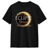 Camiseta de Eclipse Solar Total Camisetas Populares Manga Corta Camiseta Vintage Verano Algodón Oversi