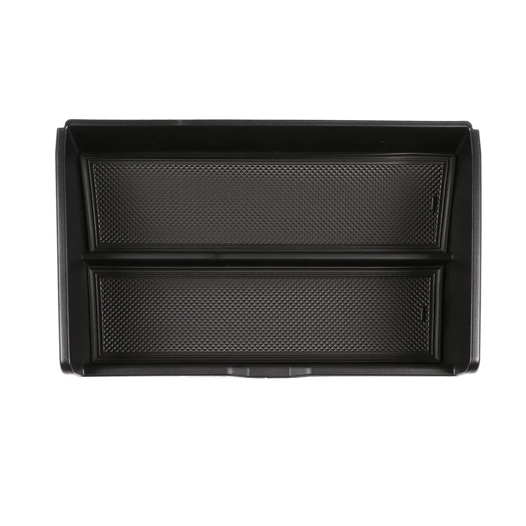 Pour Land Rover Defender 90 110 130 20-24 ABS Boîte de rangement inférieure de console centrale de voiture Boîte de rangement d'accoudoir Boîte pour téléphone Accessoires de voiture