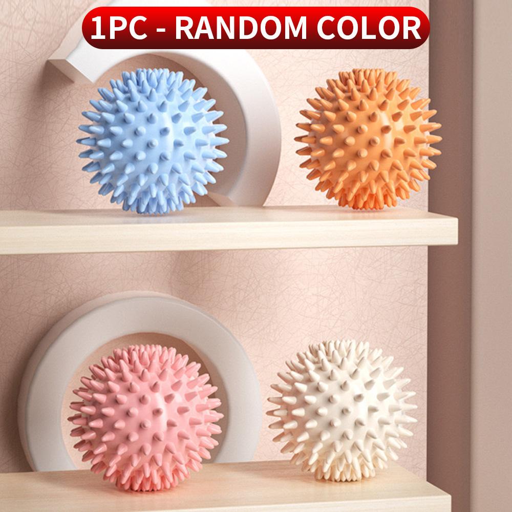 4PCS/2PCS/1PC hedgehog massage ball, PVC spine massager, used for full body stimulation, durable fitness and sports accessories