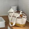 Canvas Bag Large Capacity Multi-compartment Portable Mother and Baby Bag Practical Commuter Tote Bag