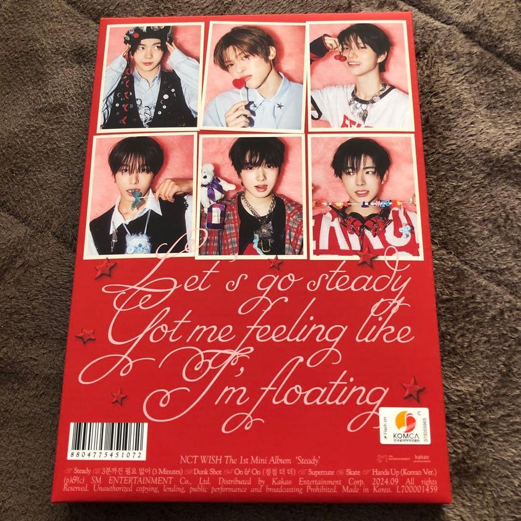 [USED] NCT Wish 1st Mini Album 'Steady'