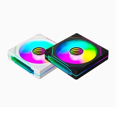 12Cm Argb 4 Pin Computer Case Fan Quiet Cooling 12V Large Air Volume 800-1600Rpm For Desktop Gaming Pc Build