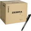 Zebra permanent marker, Mackie, ultra-fine, black, 1000 sticks, MO-120-MC-BK1000AZ