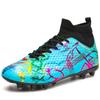 Spike Autumn High-top Football Shoes Men's Training Sports Shoes Youth 2025 New Non-slip Competition