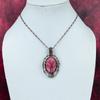 Tree Of Life Thulite Pendant Gemstone Jewelry Copper Wire Wrapped Antique Pendant