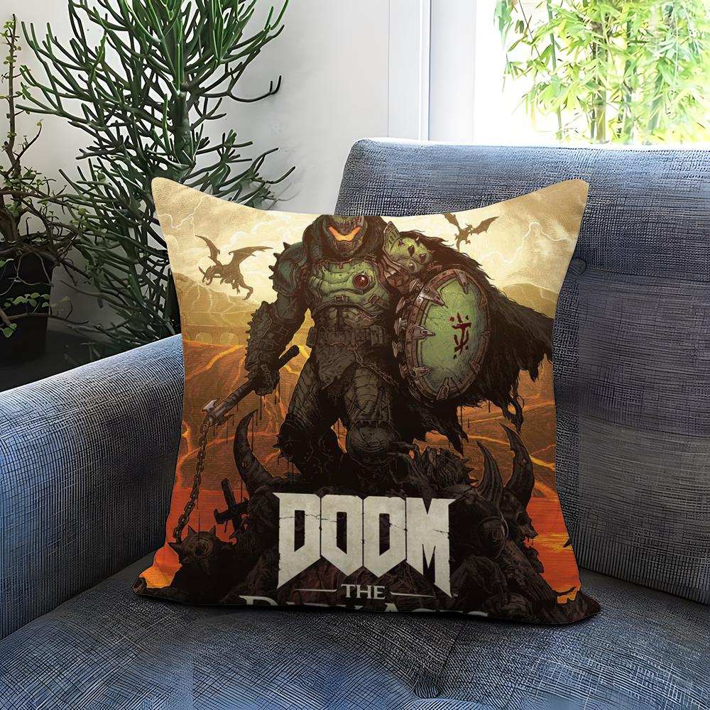 Cool Game E-Eternal Cushion Cover Comfortable Reversible Pillow Cover Ideal for Car Sofa Bedroom & Beyond