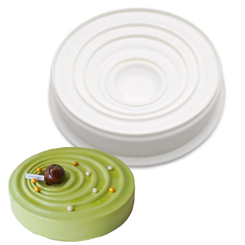

Round Mousse Mold Silicone Dessert Mold Chocolate Cake Mould Kitchen белый