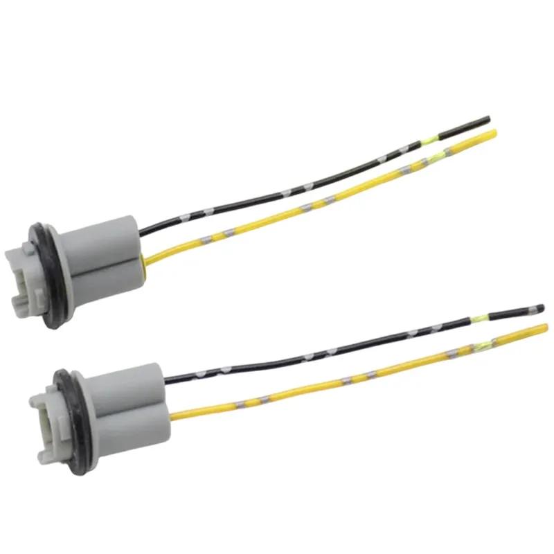2Pcs T13 T15 LED Adapter Car Lamp Holder Bulb Base Turn Signal Side Light Socket Accessories for Vehicle