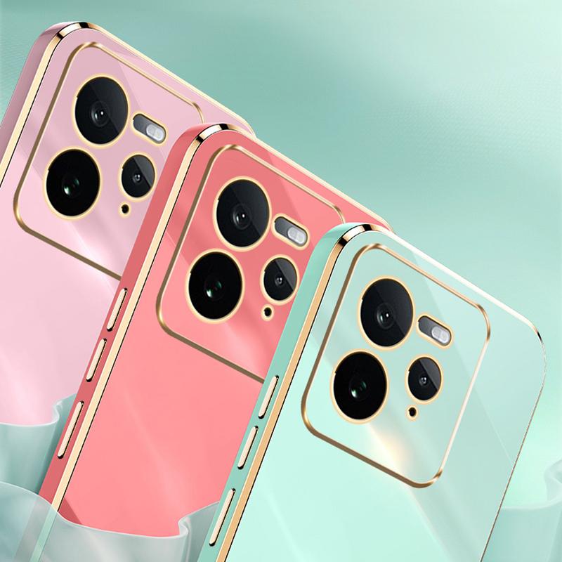 XINLI For Realme GT 7 Pro 5G Case TPU Phone Cover with Electroplating Frame