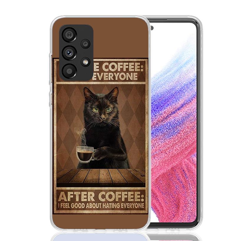 

Funny Cat Poster Daily Life Phone Case For Samsung Galaxy A13 A14 A15 A16 A17 A53 A54 A55 A56 A33 A34 A35 A36 A23 A24 A25 A26 A0 Samsung A26