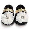 Nette Baby Mädchen Blume PU Prinzessin Schuhe Weichen Boden Anti-skid Frühling Herbst Mode Erste Wanderer Prewalkers