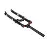 26 Inch Bike Suspension Fork Mountain Bike Front Fork Straight Steerer Manual Lockout Black Tube