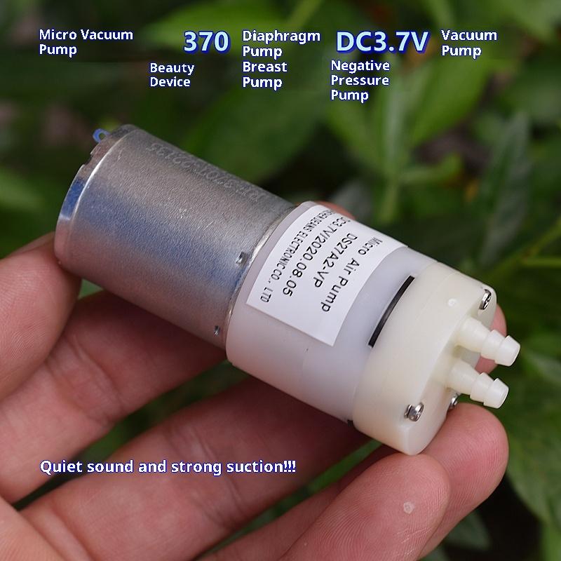 1Pcs Micro Self-Priming Suction Water Pump Dc 3.7V 5V Small Mini 370 Motor Diaphragm Pump Diy Dispenser Tea Table Garden Pumping