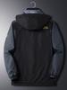 Men's Fleece-Lined Windbreaker: Warm, Thick Cotton Coat for Middle-Aged & Elderly During Autumn/Winter