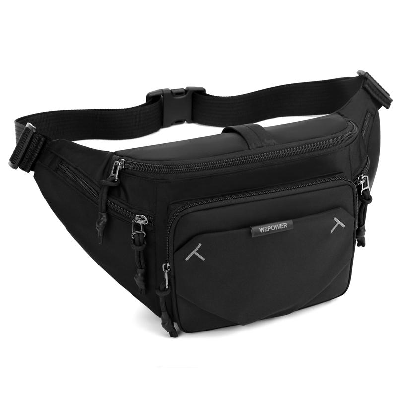 Men's Waist Packs Chest Bag Nylon Crossbody Bags For Men Fashion Casual Men Bag Male Chest Pack Fanny Bags Bag Sac