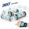 S-012 RC Stunt Car Remote Control Watch Gesture Sensor Electric Toy RC Drift Car 2.4GHz 4WD Rotation S012 kids Christmas gifts