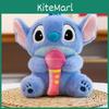 Cute Stitch Christmas And Musical Instrument Series Plush Doll Children Toy For Kids Holiday Gifts