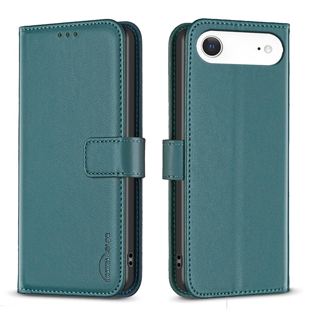 For iPhone 17 Air Phone Case BINFEN COLOR BF17 Wallet Folio Flip Leather Cover