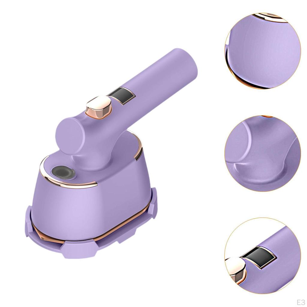 Portable Ironing Machine Foldable Handle for Silk Woolen Cloth College Dorm