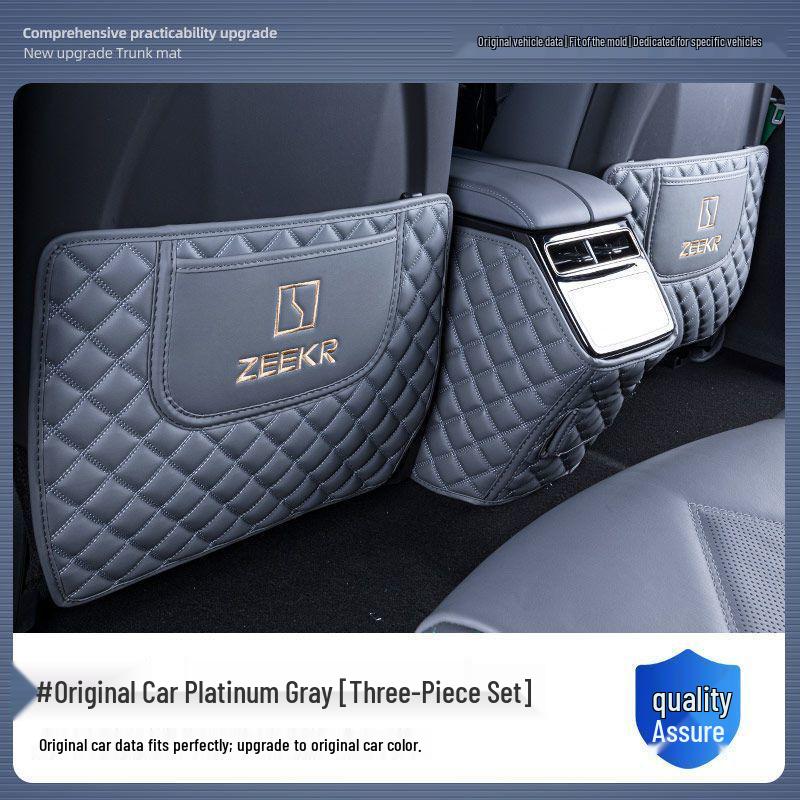 

ZEEKR Zeekr 001 Seat Kick Mats: Rear Backrest and Armrest Protection Accessories for 24 Models