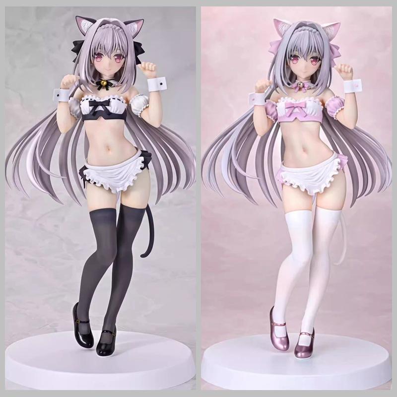 The Etiquette Of The Girl In The Near Moon, Sakura Xiaolu Luna, The Cat-Eared Maid, The Second-Dimensional Beautiful Girl 1/6 Box Figure