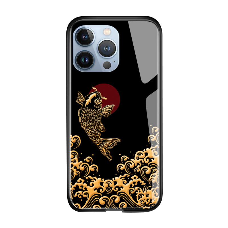Etui na telefon z hartowanego szkła dla iPhone 11 12 13 14 15 16 17 Redmi 10 12 14C Note10 Note14 Xiaomi 11Lite PocoC75 Miękkie krawędzie Odporne na wstrząsy Gładka obudowa