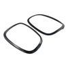 4pcs/set For Mini For Cooper Gloss Black Headlight Rings Trims+ Taillight Rings Trim New For Mini F55/F56/F57 14-21