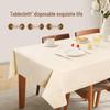 ZISIZ Disposable Plastic Tablecloth