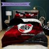 CA River Plate Pattern Bedding,Quilt Set Quilt Cover Pillowcase Home Birthday Gift(1 * duvet cover + 2 * pillowcase, without core)_lx