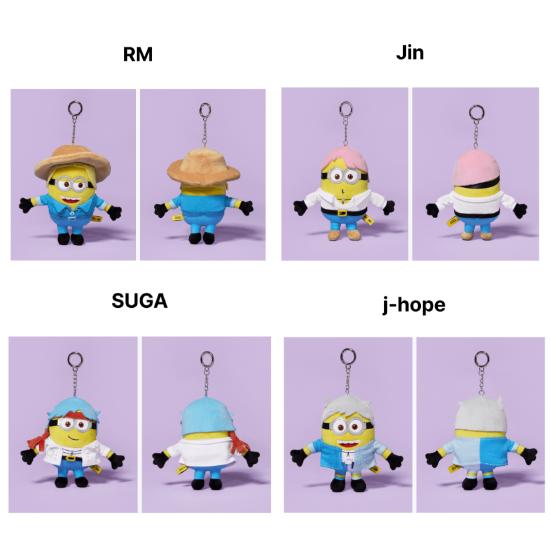 Плюшевый брелок BTS X DM4 RM